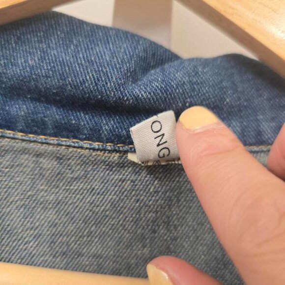 Le Tong Denim Shirt Dress‎ with Belt - Picture 3 of 6